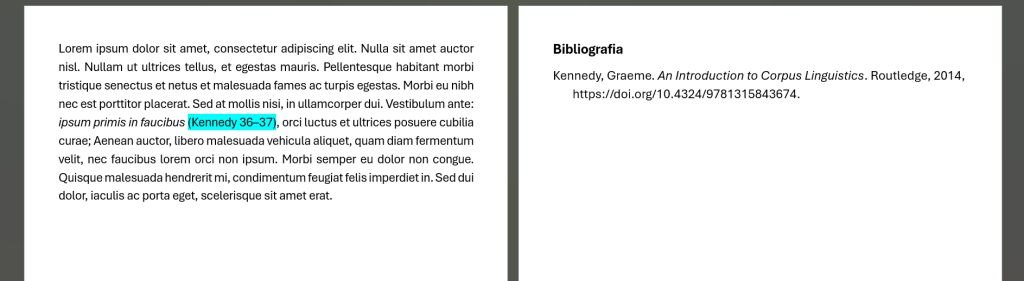 Rysunek 3. Odnośnik bibliograficzny w stylu MLA 9
